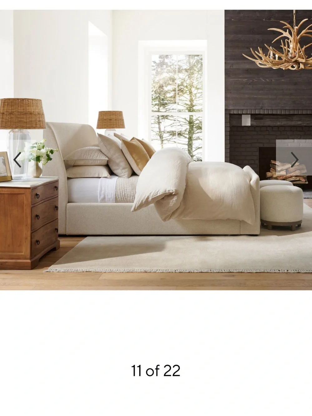 Pottery Barn Belgian Flax Linen Duvet Cover (king)